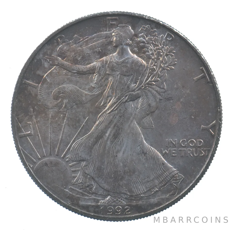 Better Date 1992 American Silver Eagle 1 Troy Oz .999 Fine Silver *906