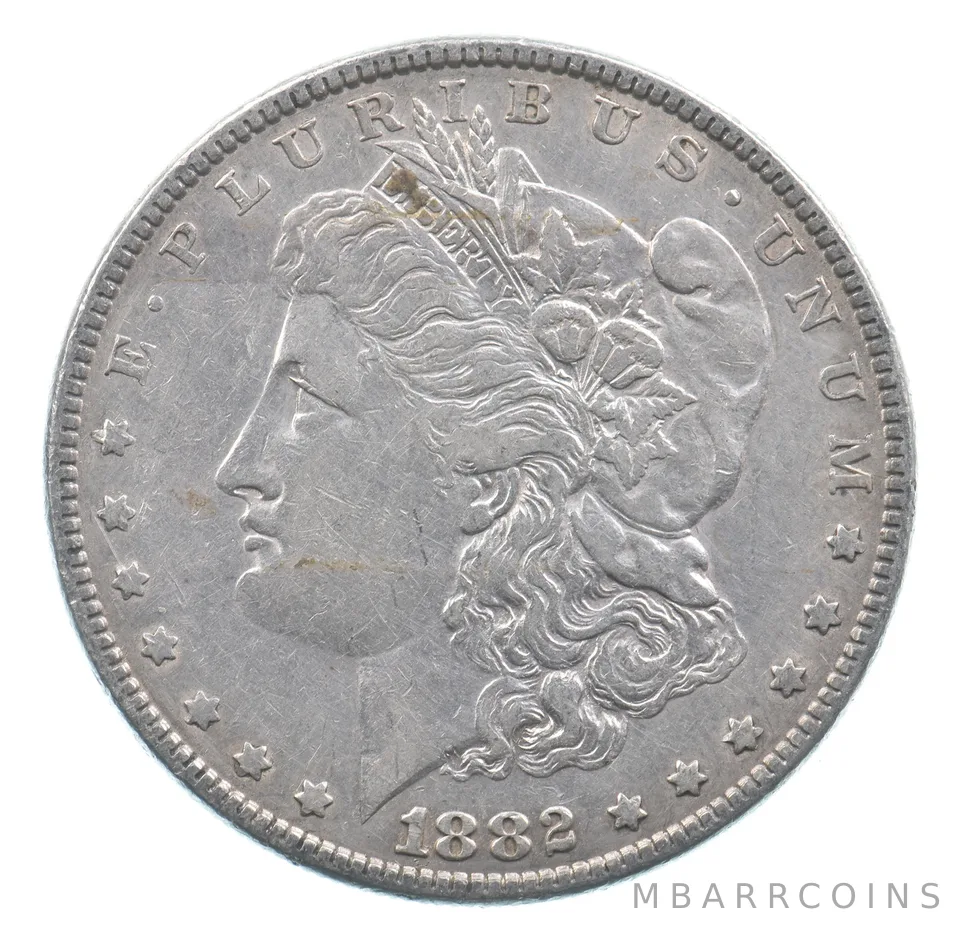 Better 1882 Morgan Silver Dollar - 90% US Coin - Nice Coin *573