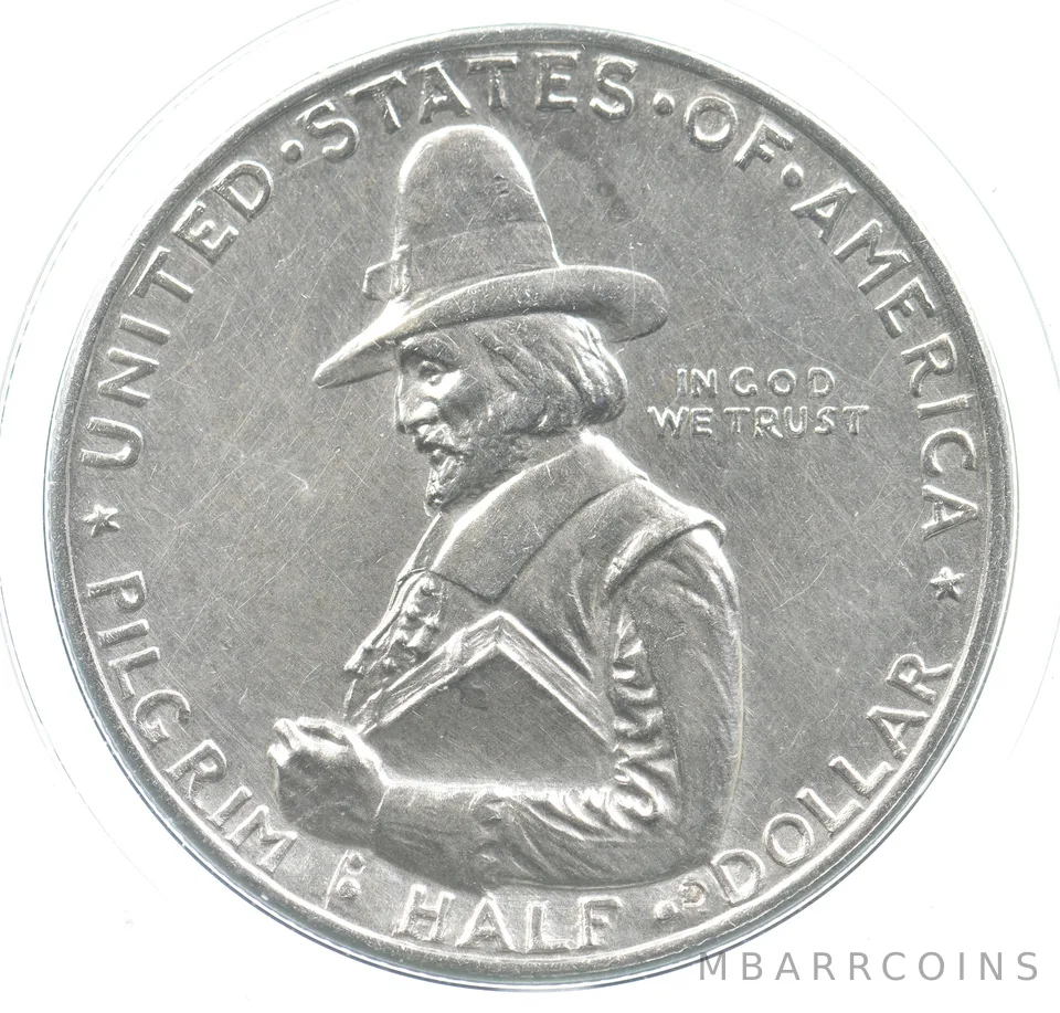 1920 Pilgrim Tercentenary Commemorative Half Dollar *0657