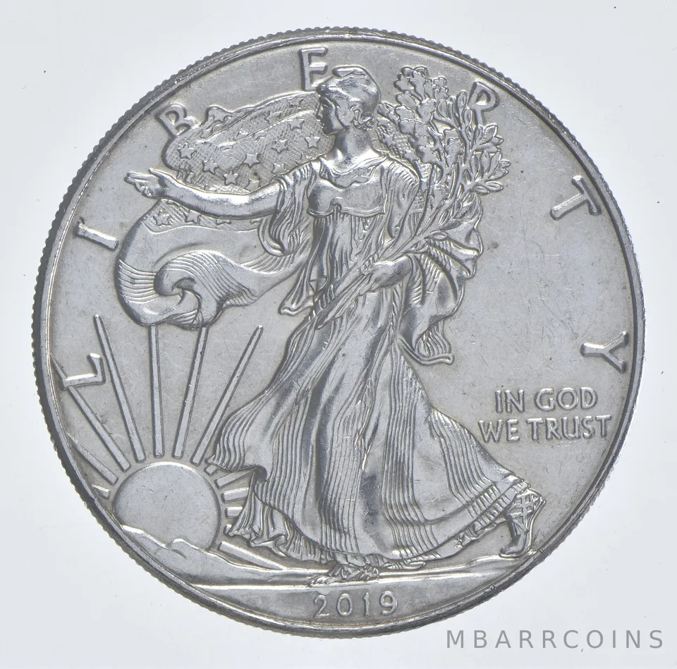 Better Date 2019 American Silver Eagle 1 Troy Oz .999 Fine Silver *541