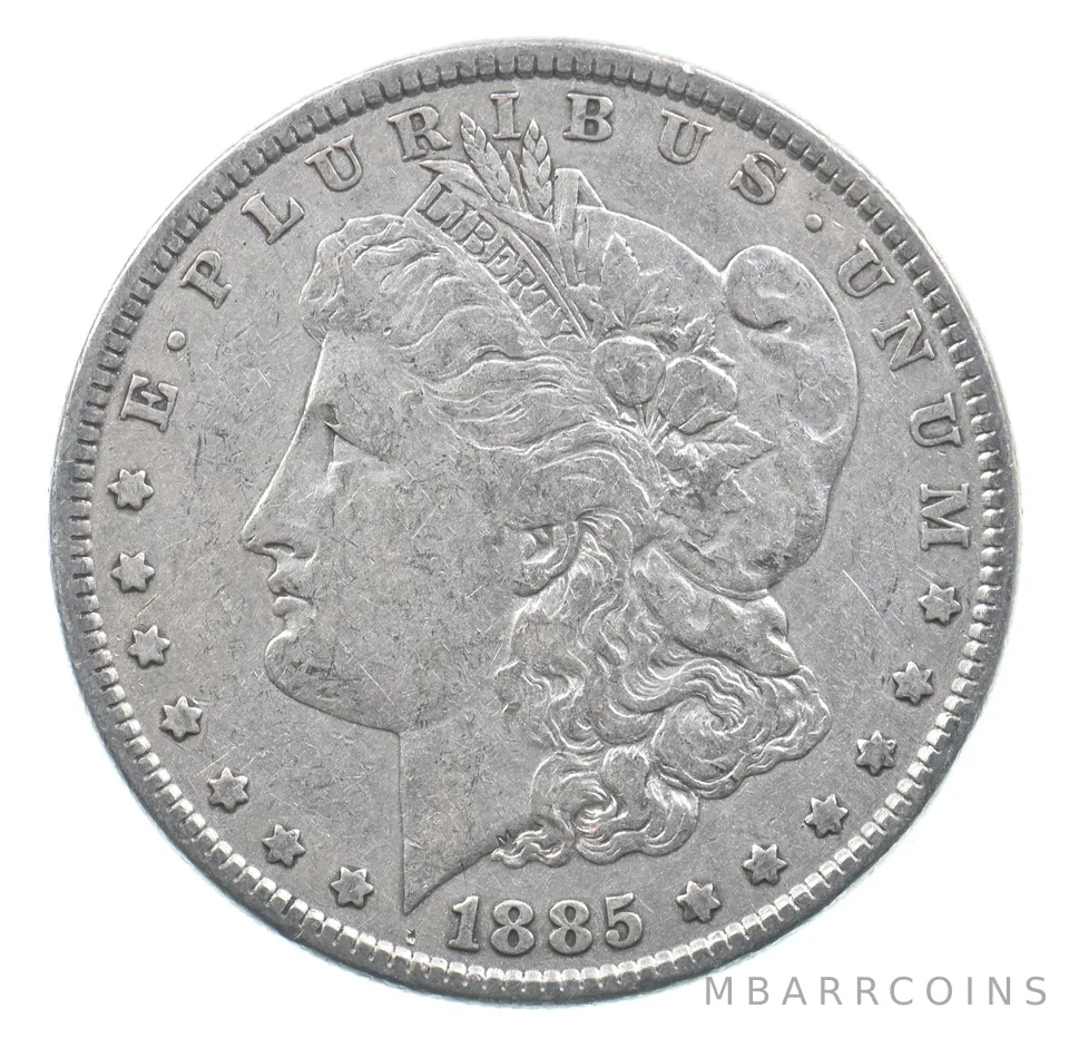 Better 1885 Morgan Silver Dollar - 90% US Coin - Nice Coin *585
