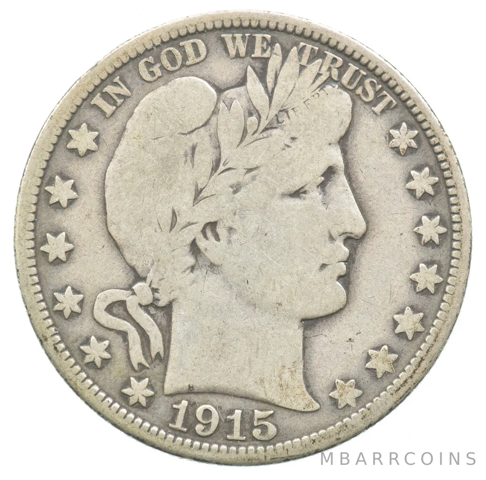 1915-D Barber Half Dollar *8875