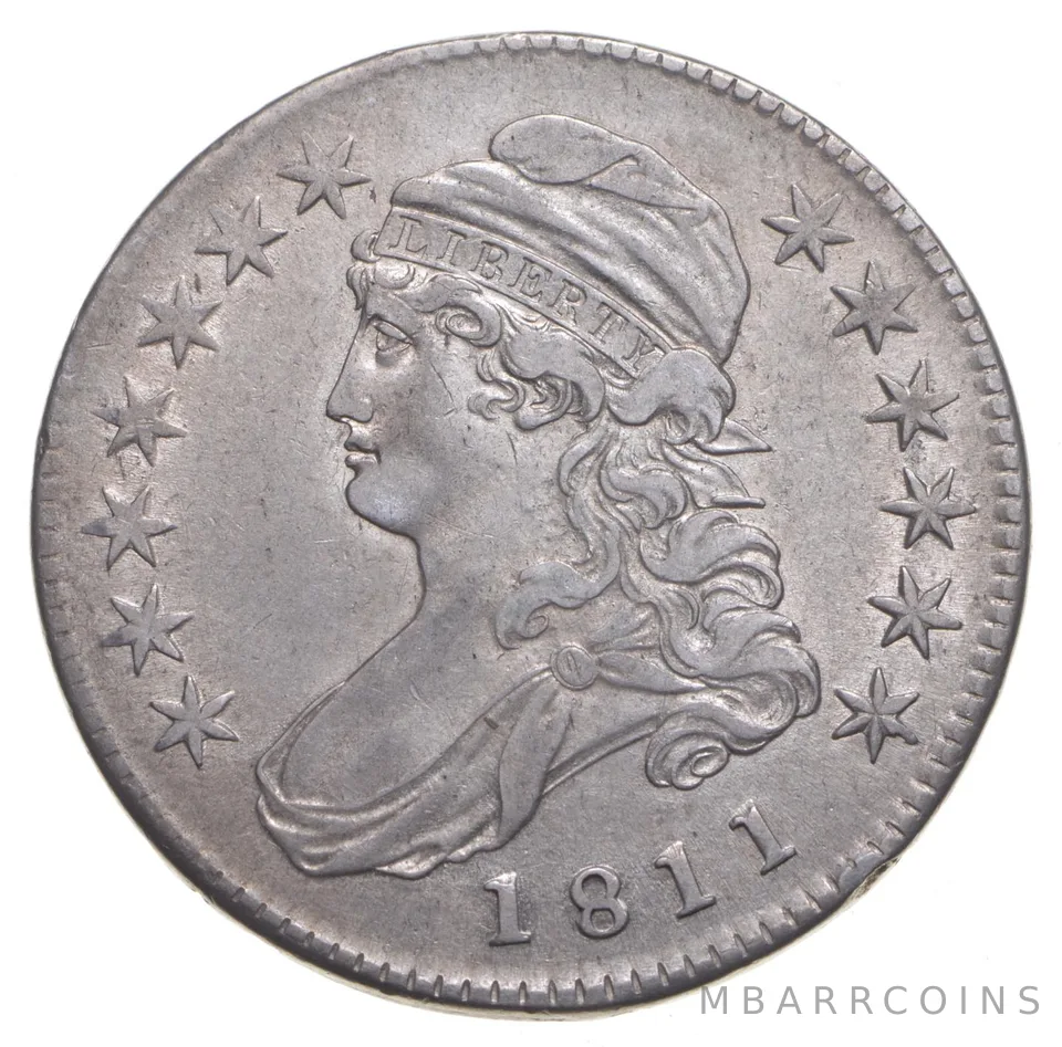 1811 Capped Bust Half Dollar a3800