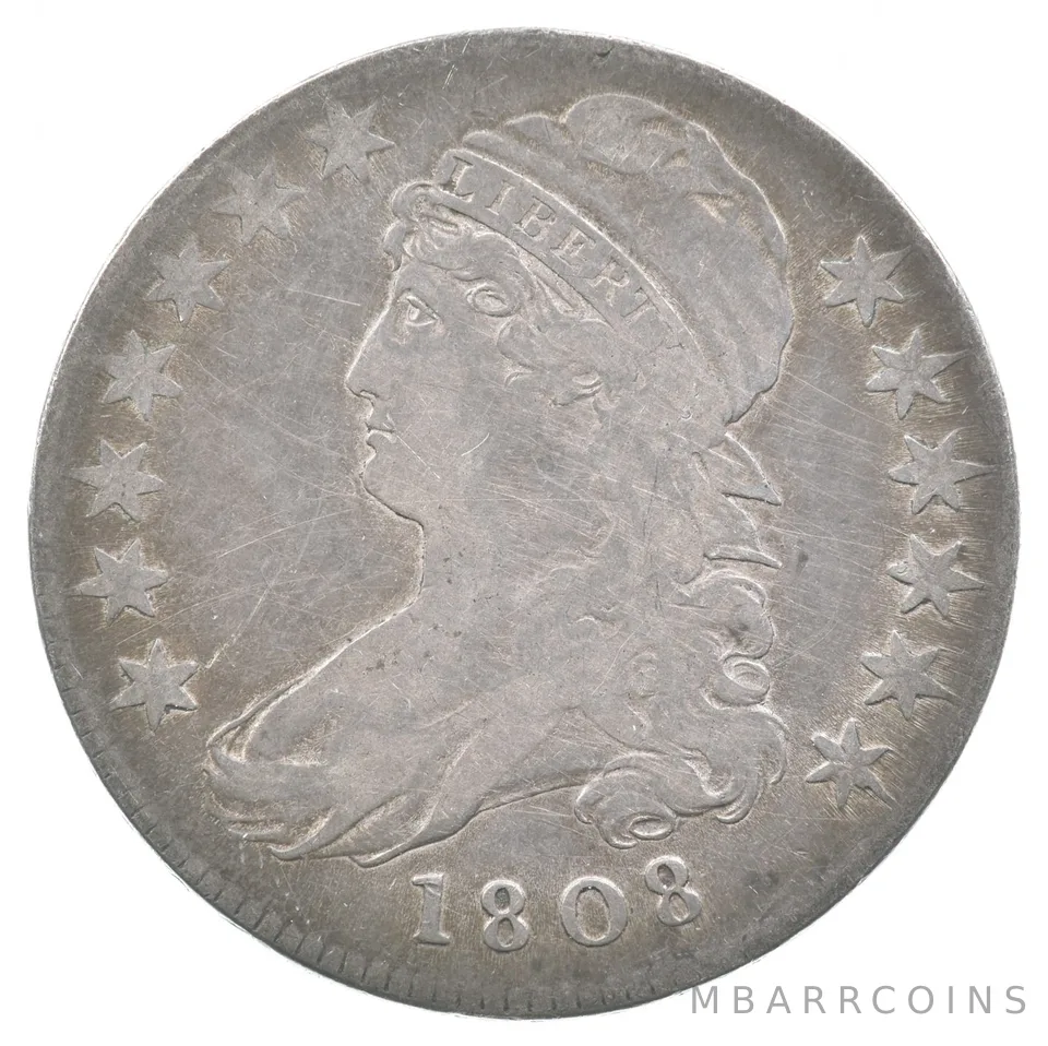 1808 Capped Bust Half Dollar *5964