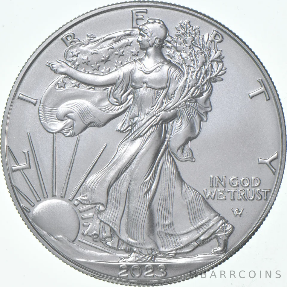 2023-W Burnished Silver Eagle