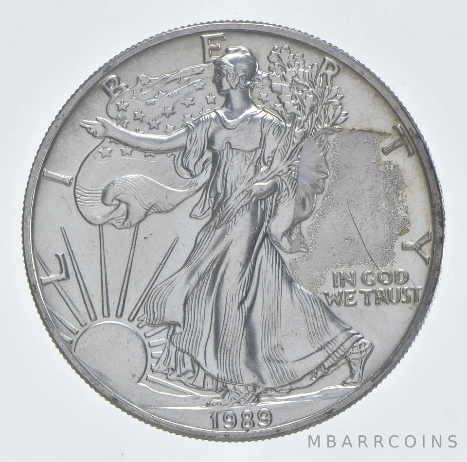 Better Date 1989 American Silver Eagle 1 Troy Oz .999 Fine Silver *088