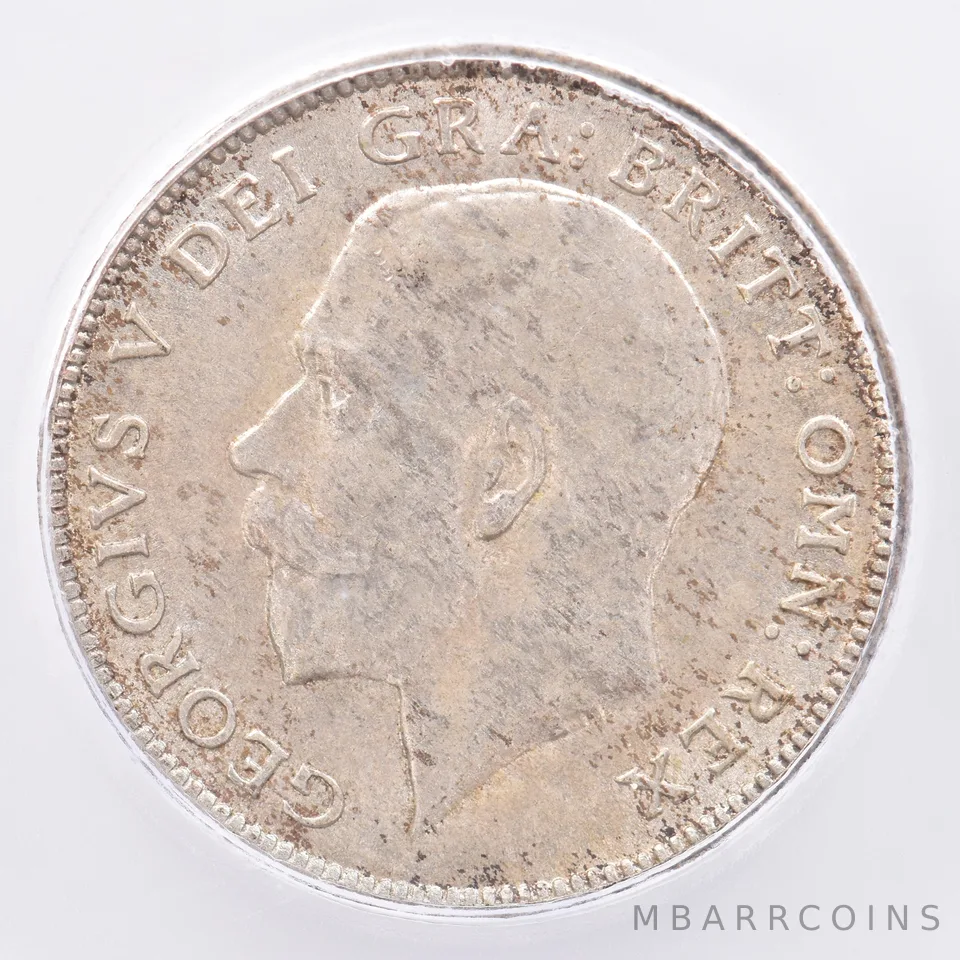 1920 Great Britain 6 Pence MS64 ICG Beautiful Tone *1948