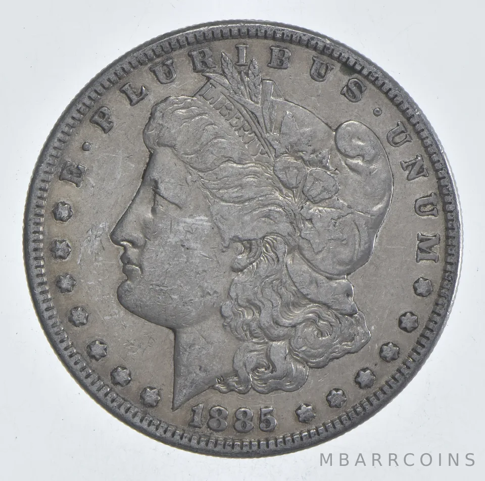 Early - 1885 Morgan Silver Dollar - 90% US Coin *950