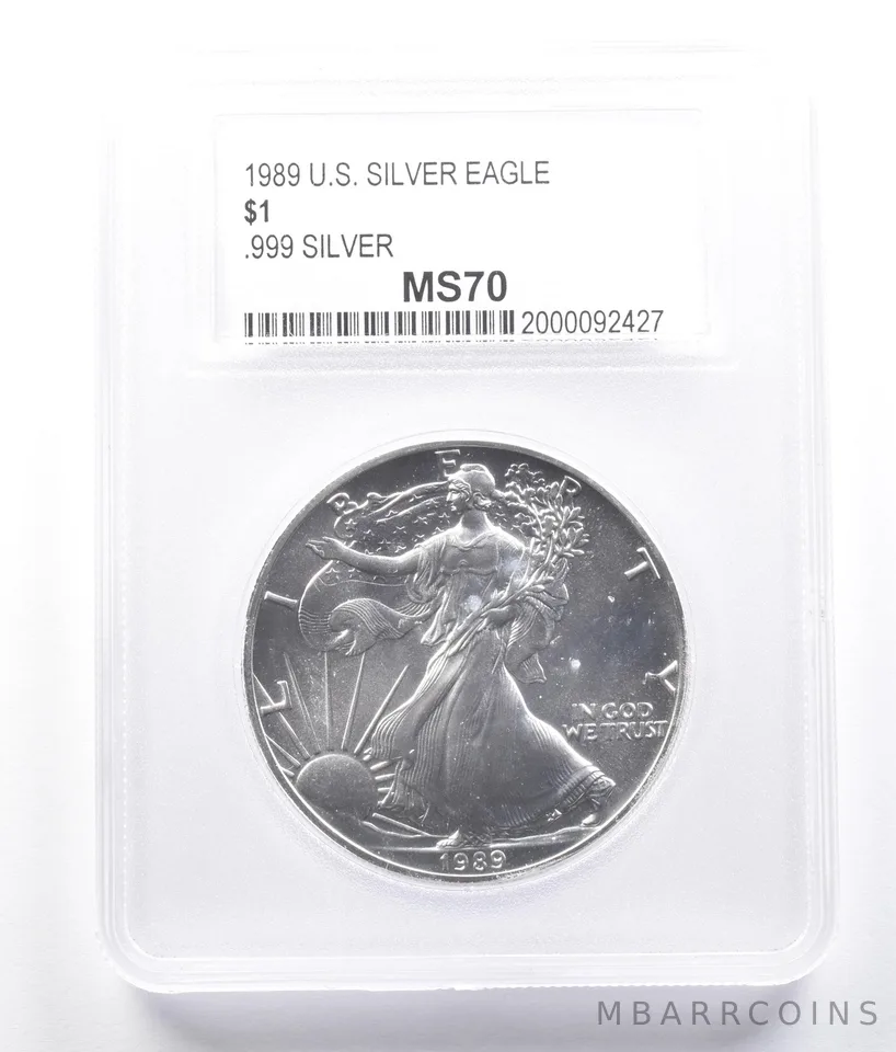 1989 American Silver Eagle a2724