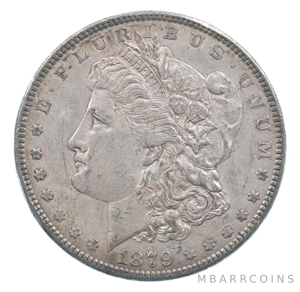 Better 1879 Morgan Silver Dollar - 90% US Coin - Nice Coin *528