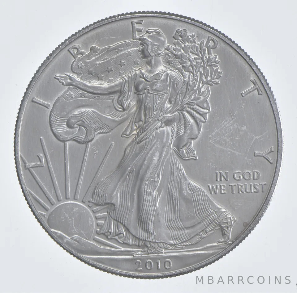 Better Date 2010 American Silver Eagle 1 Troy Oz .999 Fine Silver *564