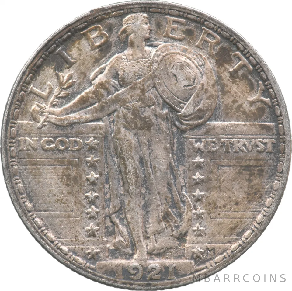 1921 Standing Liberty Quarter *4776