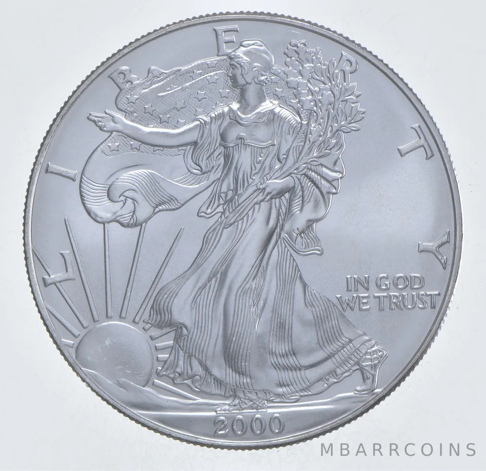 Better Date 2000 American Silver Eagle 1 Troy Oz .999 Fine Silver *362