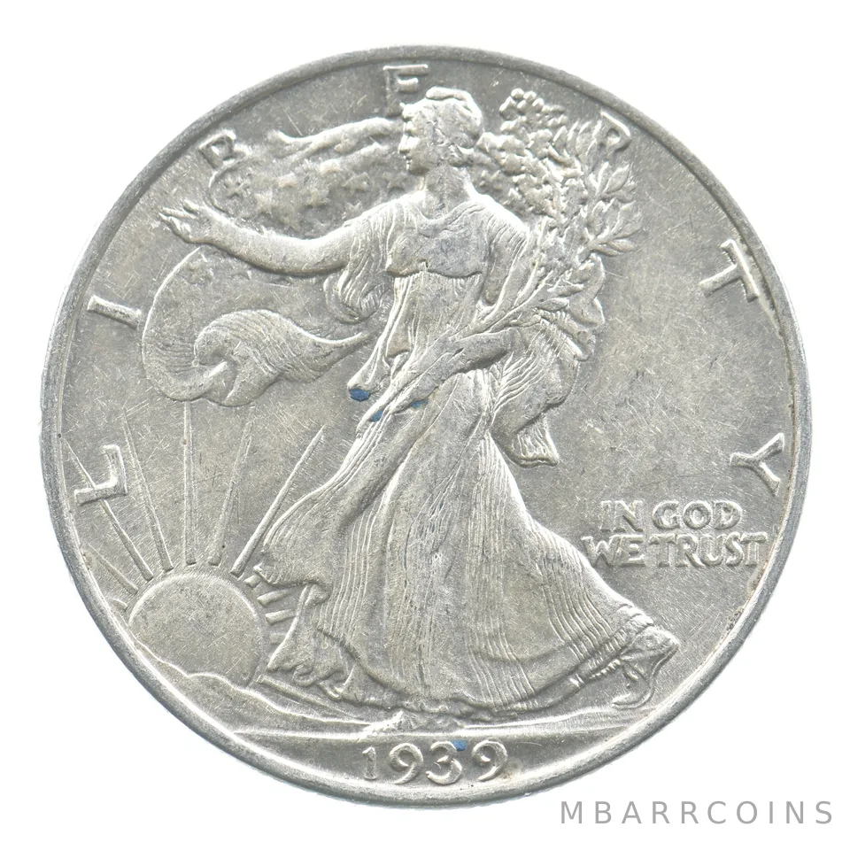 1939 Walking Liberty Half Dollar *3592