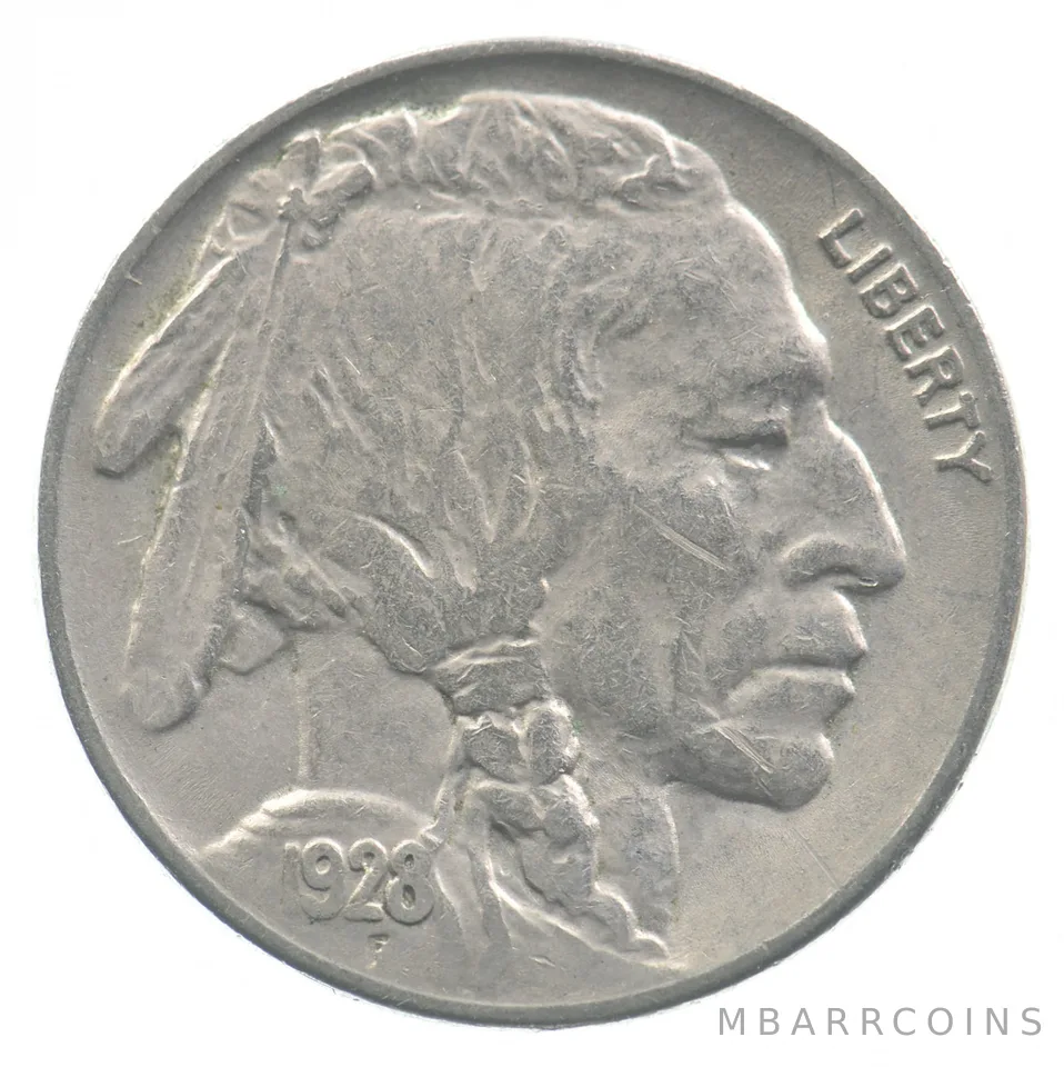 1928 Indian Head Buffalo Nickel *4471