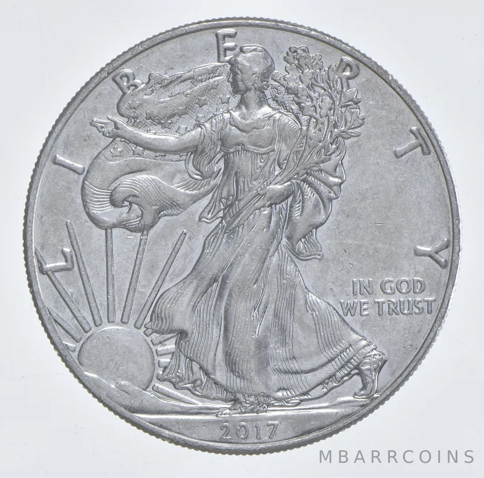 Better Date 2017 American Silver Eagle 1 Troy Oz .999 Fine Silver *449
