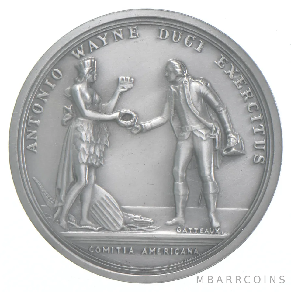 US Mint America's 1st Medals Antonio Wayne 38mm Official Treasury Medal