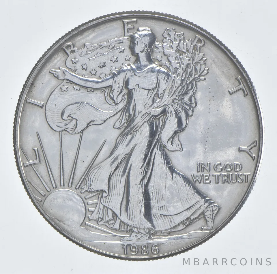 Better Date 1986 American Silver Eagle 1 Troy Oz .999 Fine Silver *101