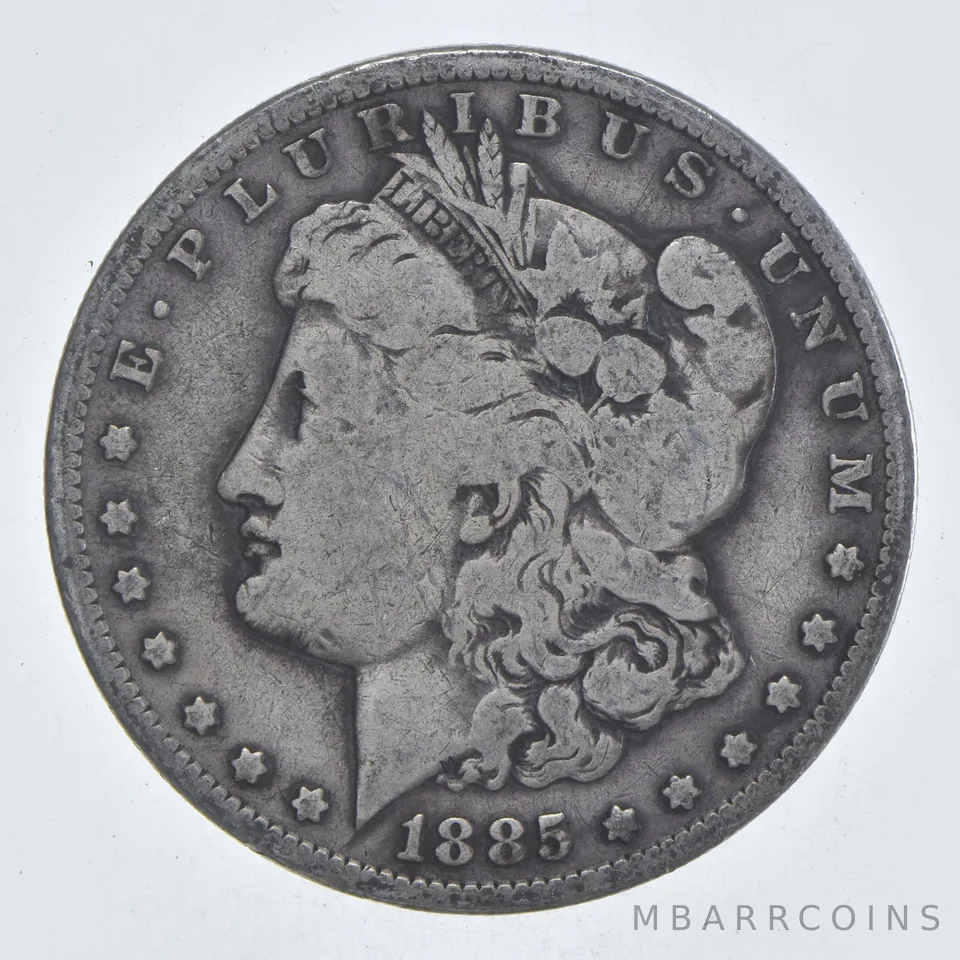 Early - 1885 Morgan Silver Dollar - 90% US Coin *954