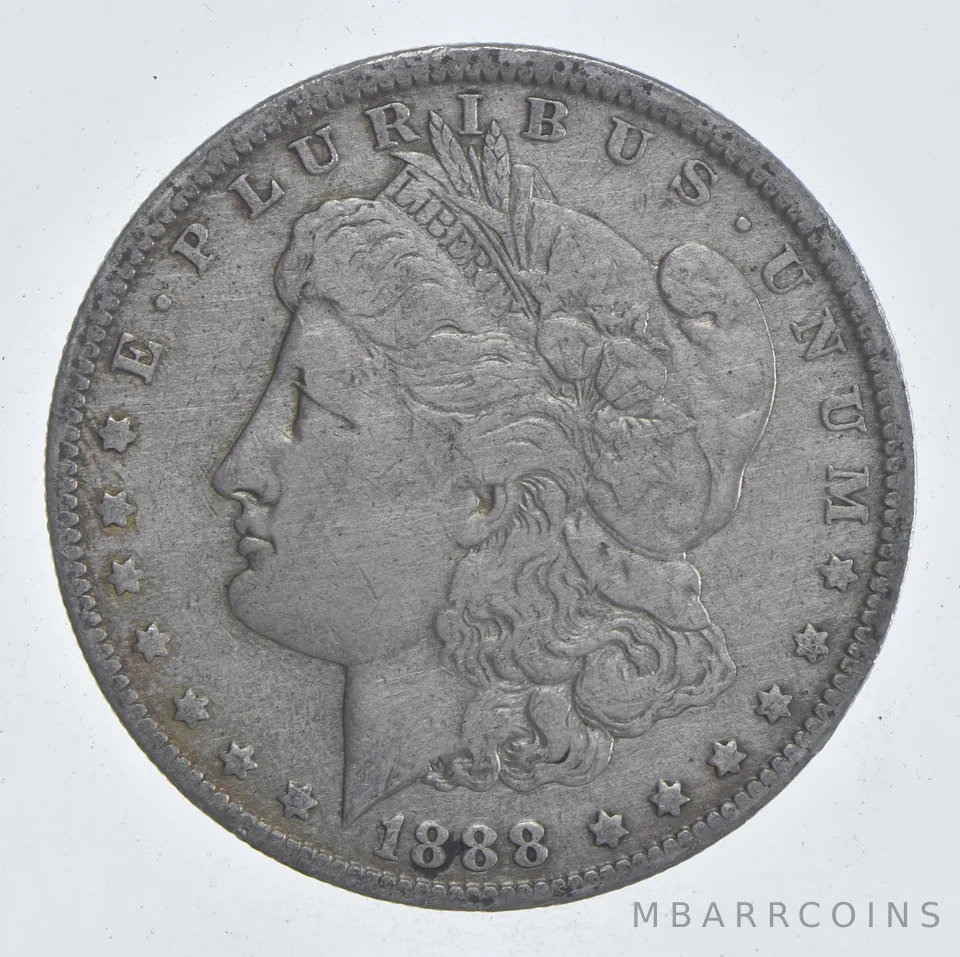 Early - 1888-O Morgan Silver Dollar - 90% US Coin *861