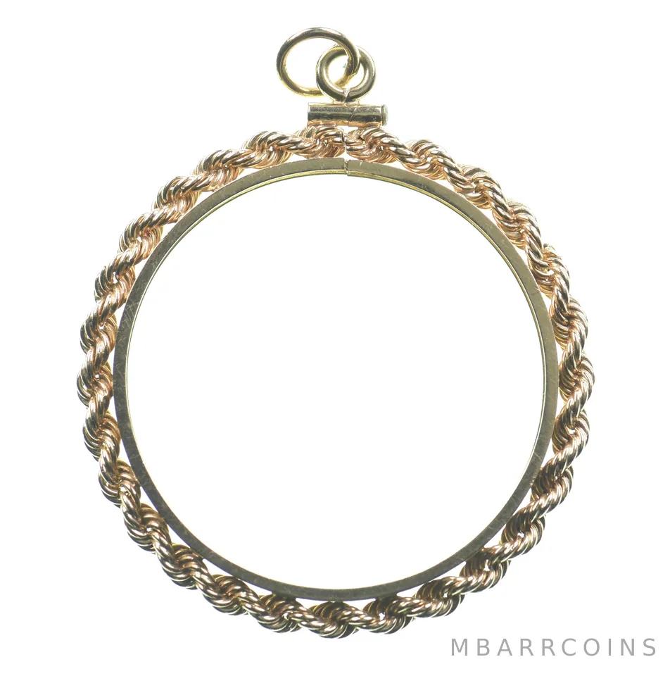 14kt 7.5g Gold Bezel Saint Gaudens Gold Double Eagle *0283