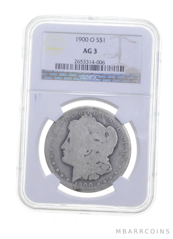 AG3 1900-O Morgan Silver Dollar - Graded NGC *5688
