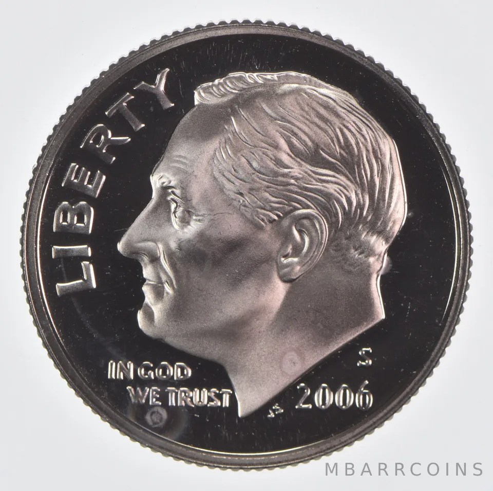 2006-S Roosevelt Dime CLAD Proof