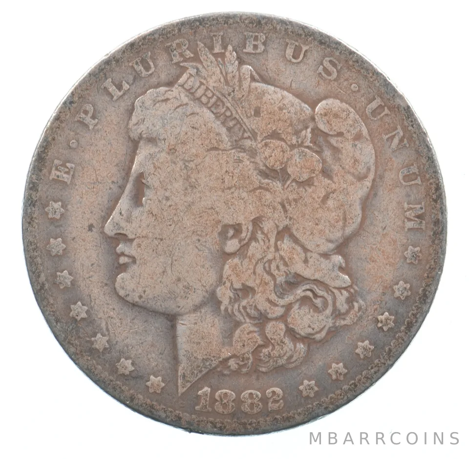 Early - 1882-O Morgan Silver Dollar - 90% US Coin *754