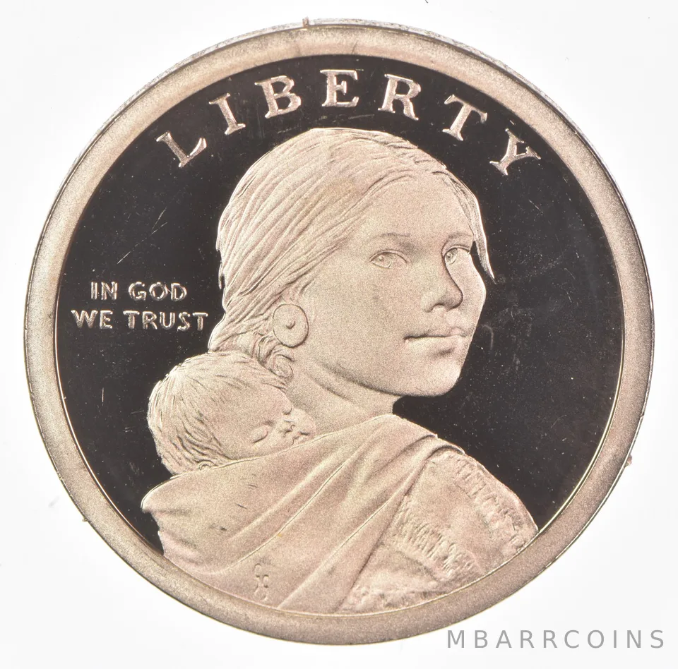 2022-S Sacagawea $1 Proof Ely S Parker Gold Dollar