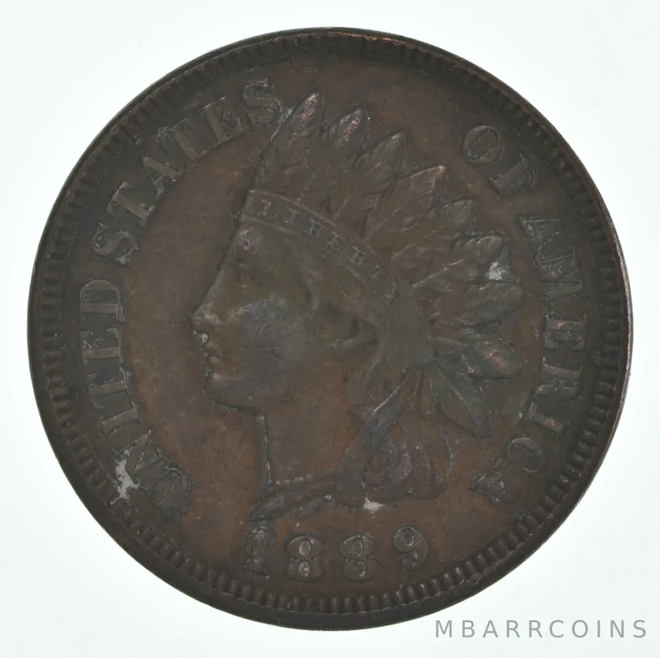 1889 Indian Head Cent *9207