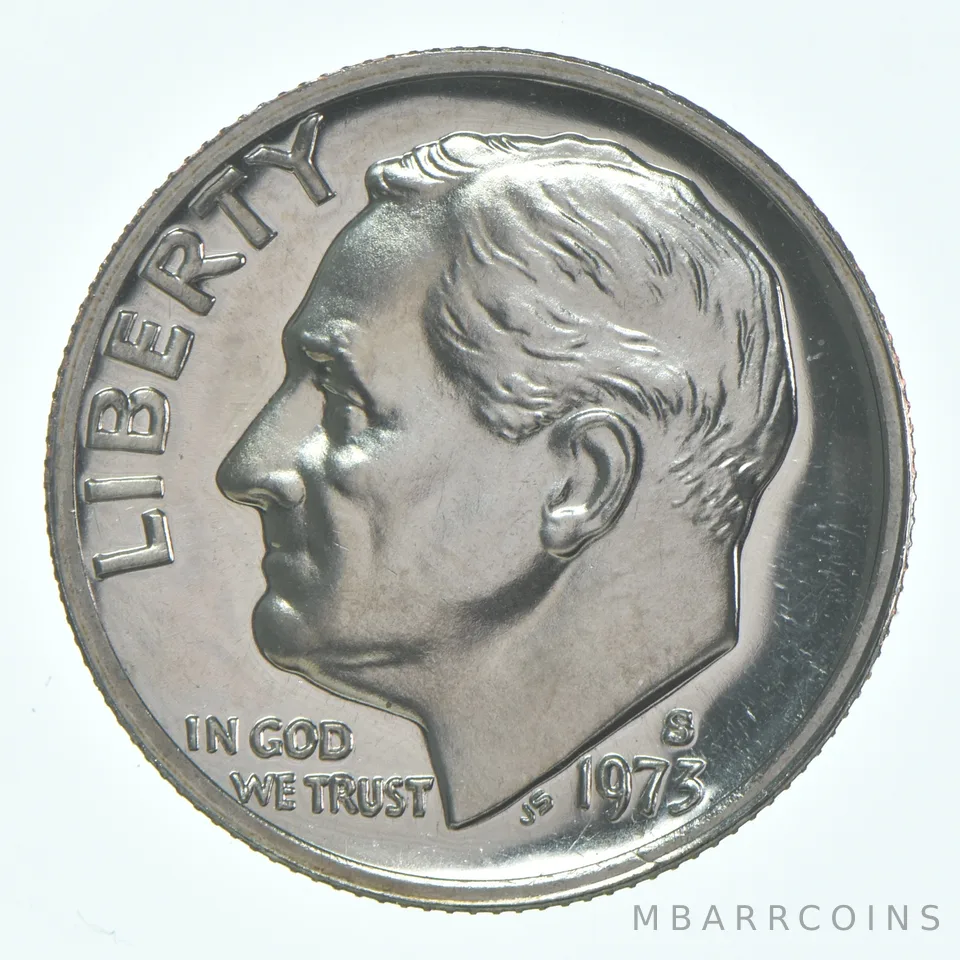 1973-S Roosevelt Dime CLAD Proof