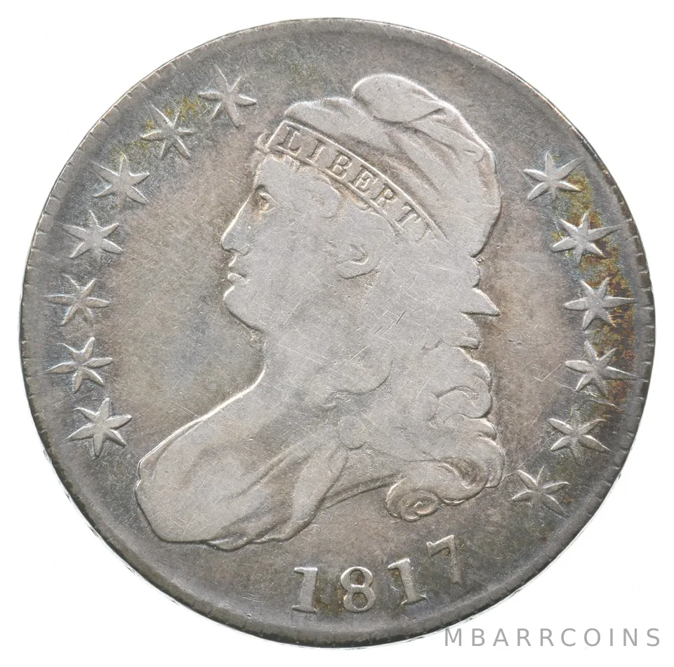 1817 Capped Bust Lettered Edge Half Dollar *7111