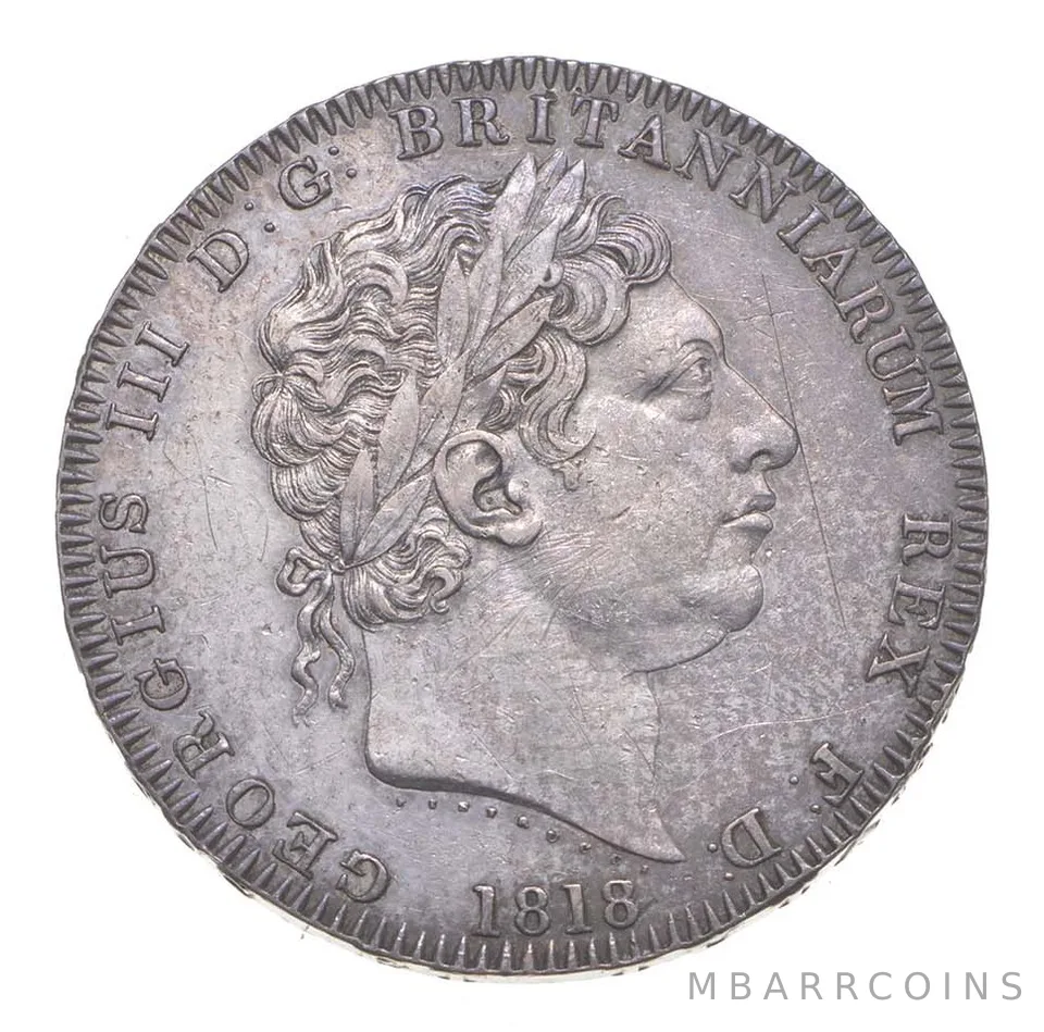 1818 United Kingdom 1 Crown Great Britain *5131