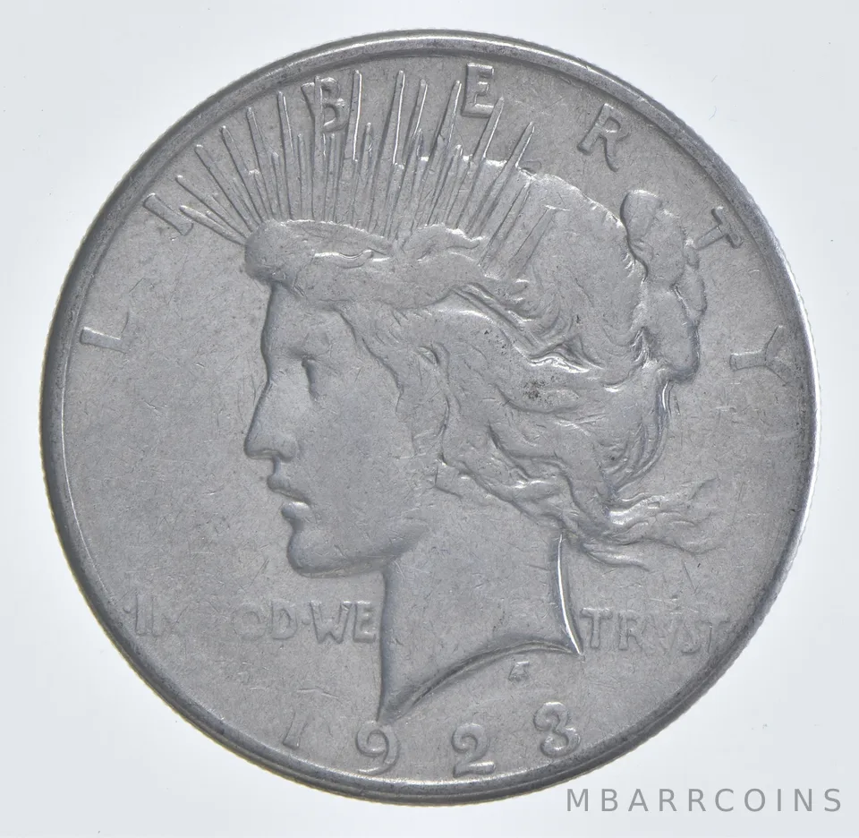 Better - 1923-S Peace Silver Dollar - 90% US Coin *621