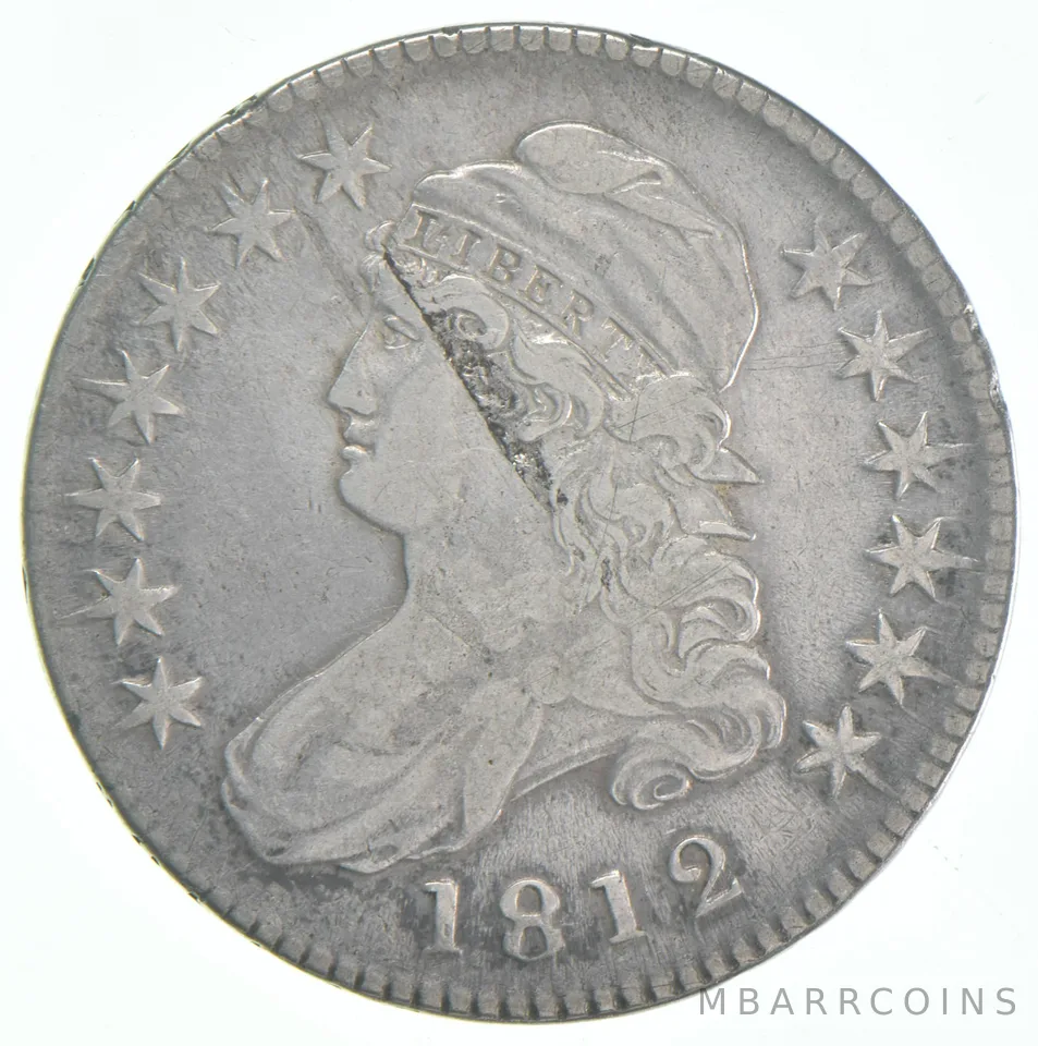 1812 Capped Bust Half Dollar 104 a1869