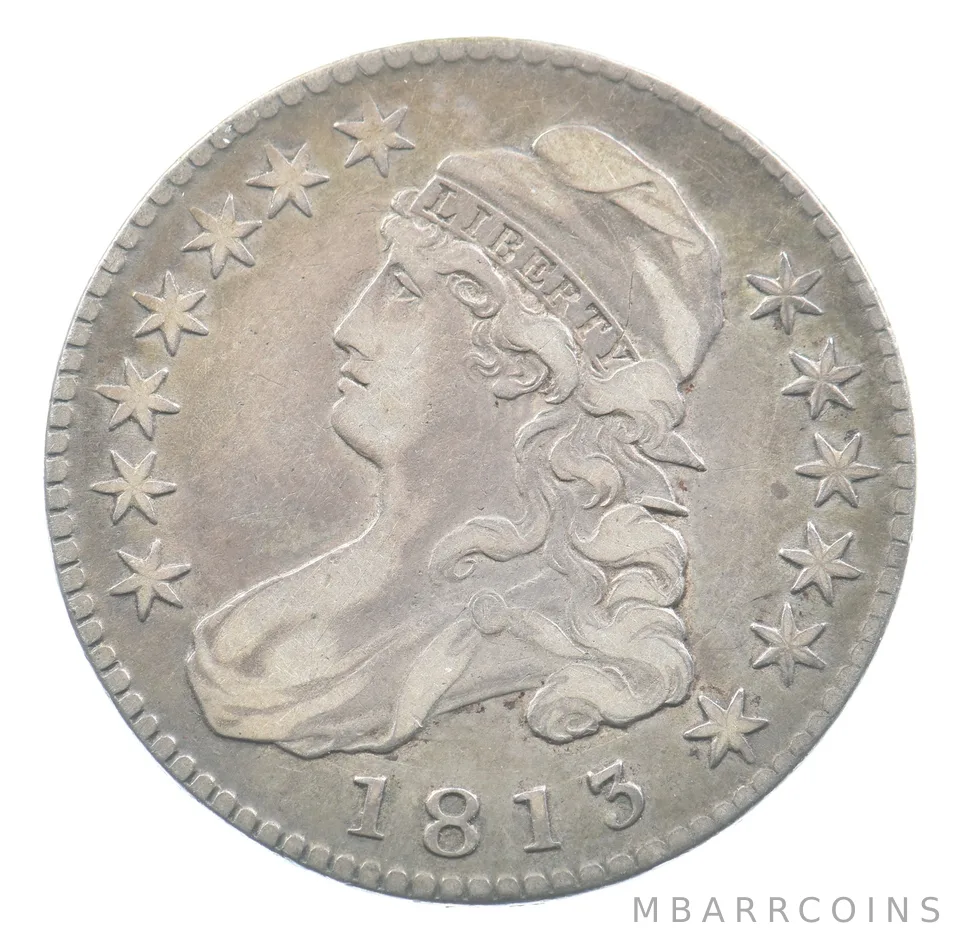 1813 Capped Bust Half Dollar O-105 R1 a5064