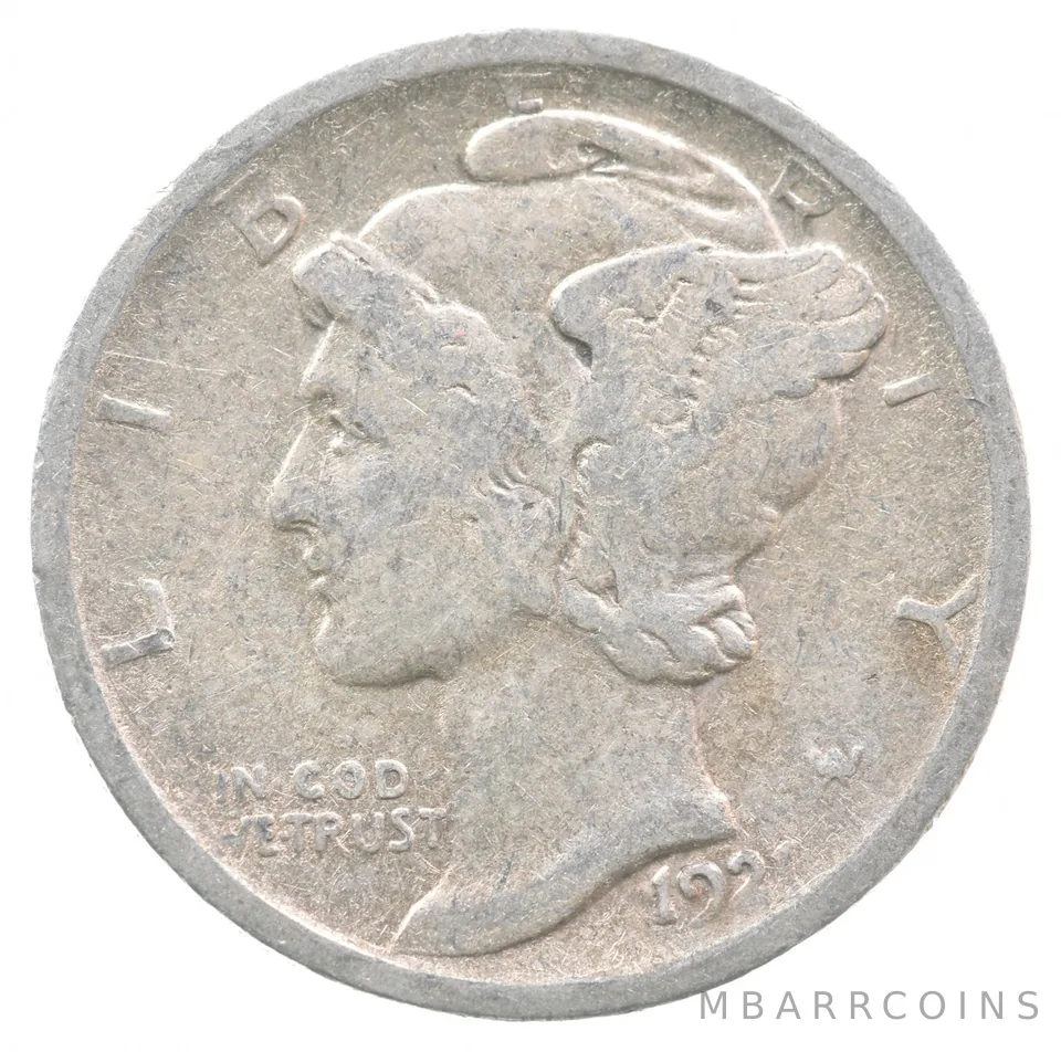 1921-D Mercury Dime *0909