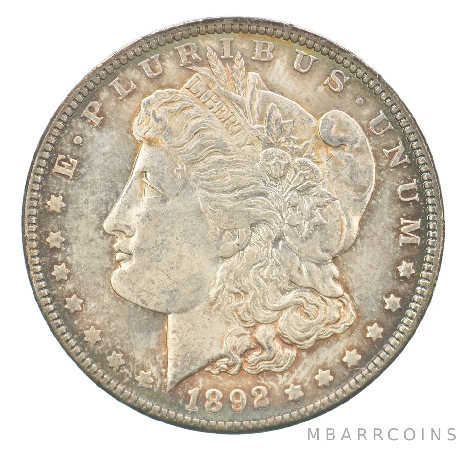 1892-O Morgan Silver Dollar Beautiful Tone *6867