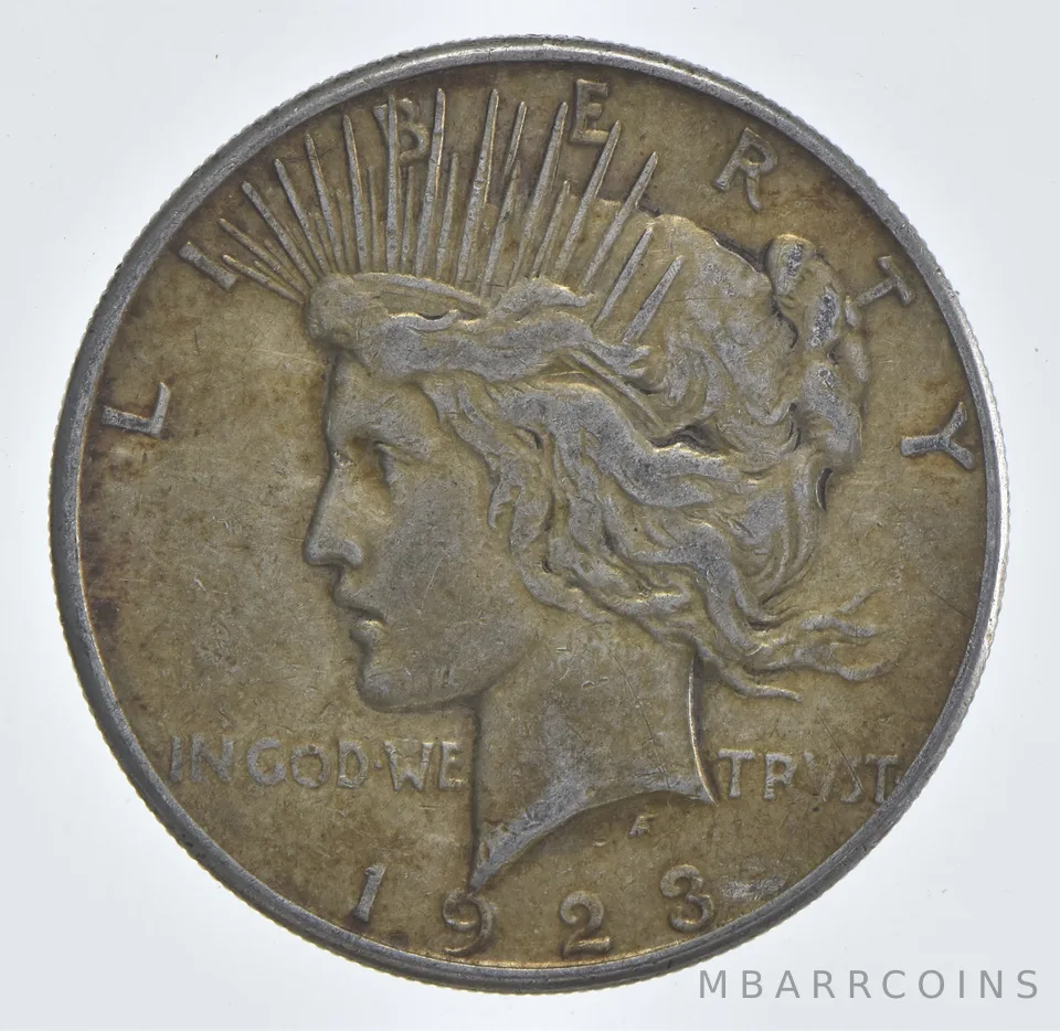 Better - 1923-S Peace Silver Dollar - 90% US Coin *641