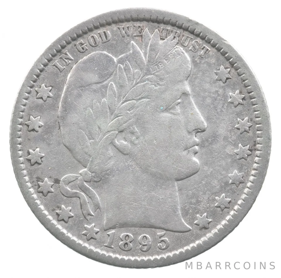 1895-O Barber Quarter a6667