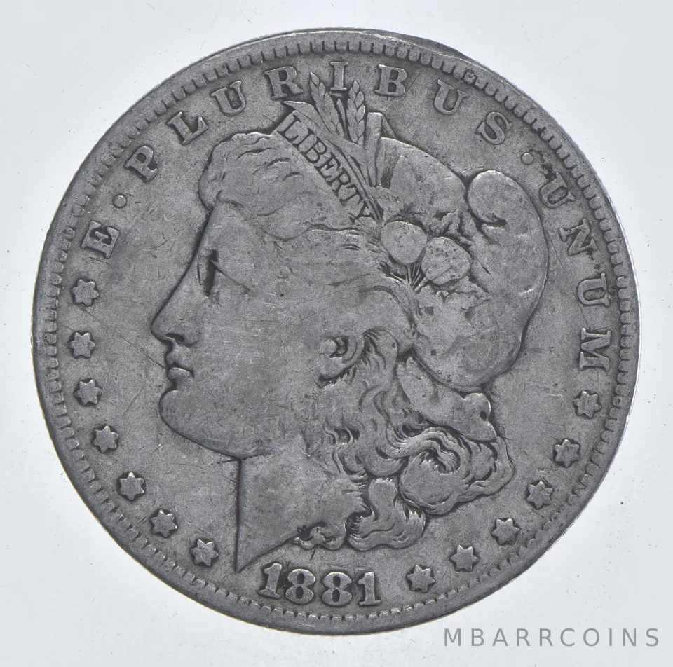 Early - 1881-O Morgan Silver Dollar - 90% US Coin *889