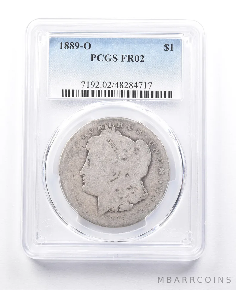 FR02 1889-O Morgan Silver Dollar PCGS Low Ball *3813