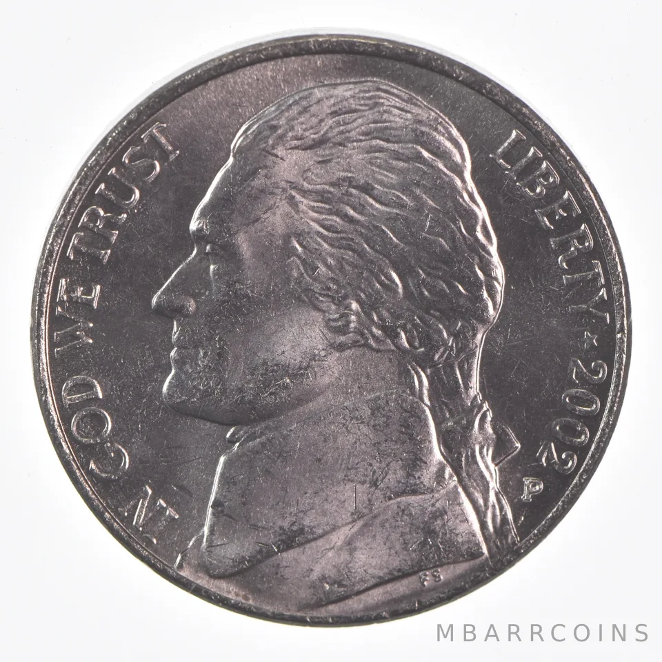 2002-P Jefferson Nickel Unc