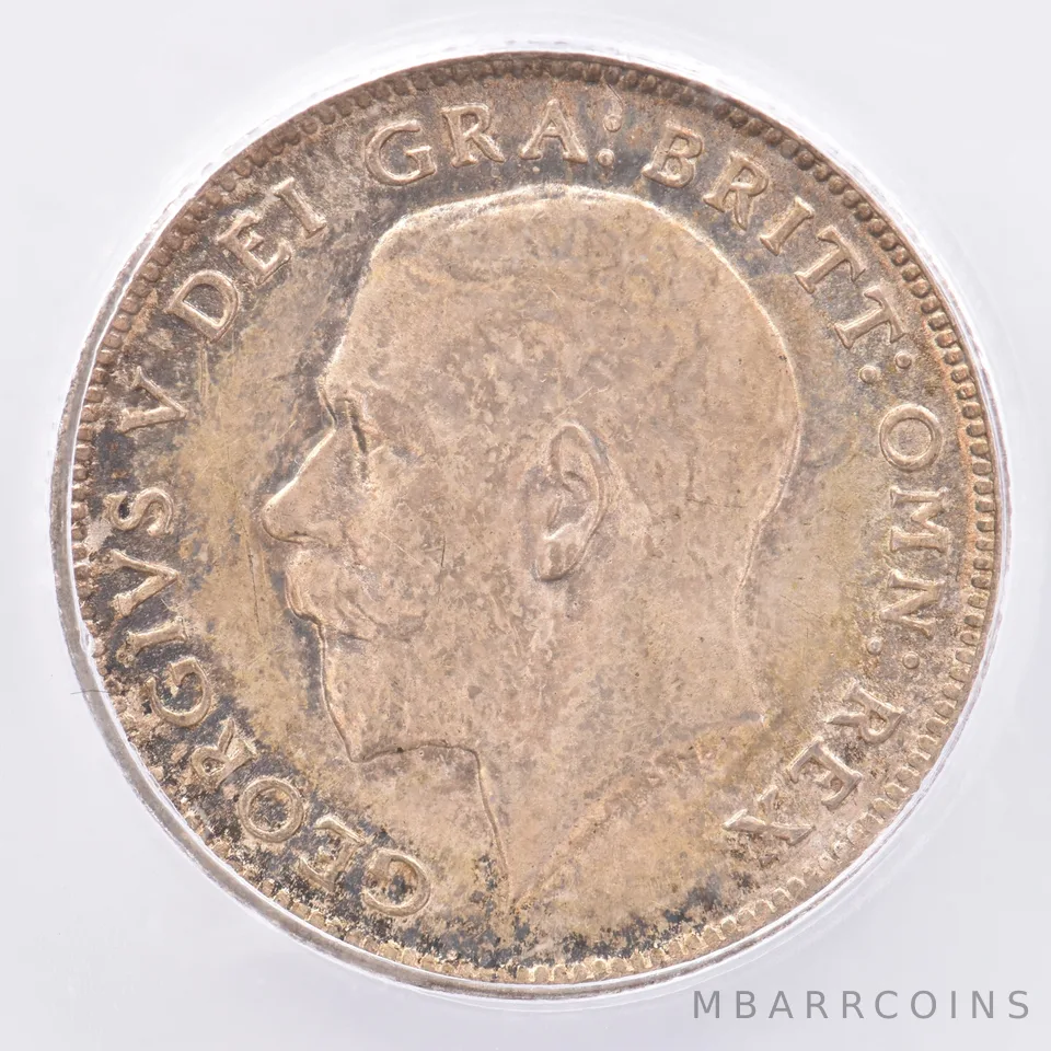 1919 Great Britain 6 Pence KM#815 MS63 ICG Beautiful Tone *1943