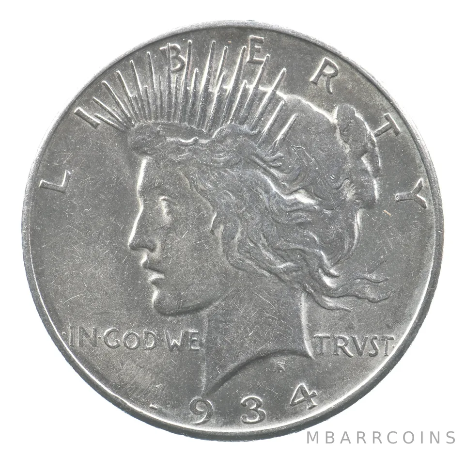 1934-D Peace Silver Dollar *4024
