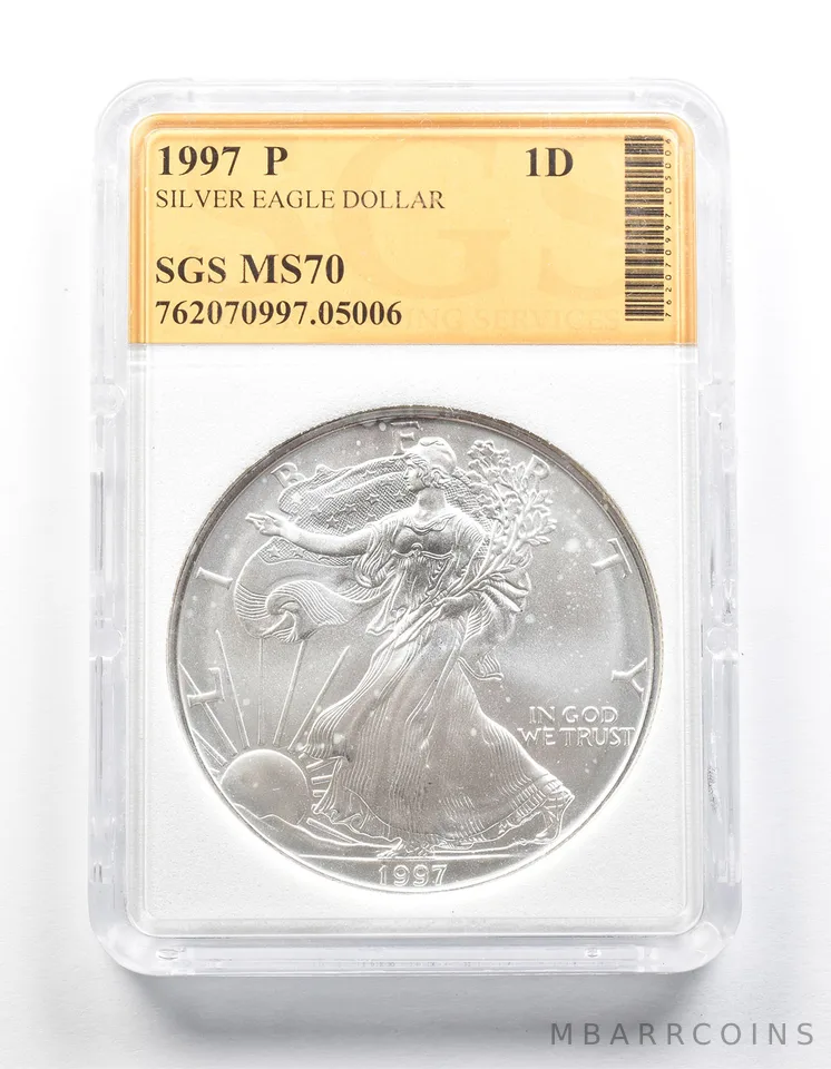 1997 American Silver Eagle *1240