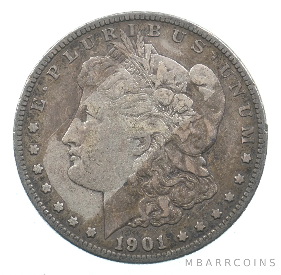 Early - 1901-O Morgan Silver Dollar - 90% US Coin *697