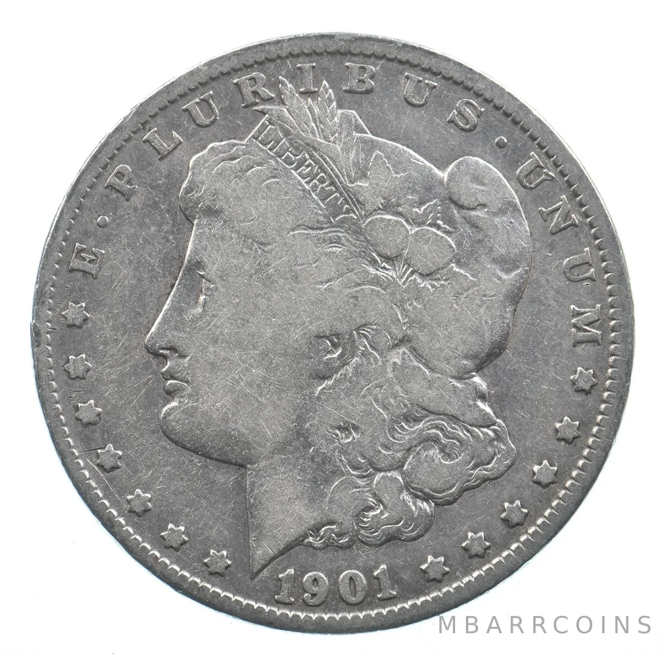 Early - 1901-O Morgan Silver Dollar - 90% US Coin *832