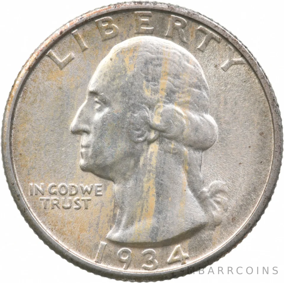 1934 Washington Quarter *0358