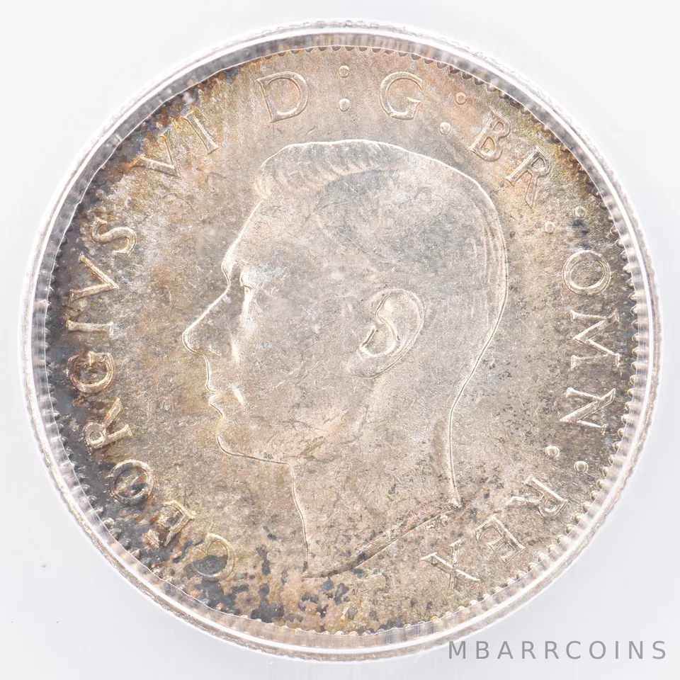 1946 Great Britain Shilling MS63 ICG Beautiful Tone *1960